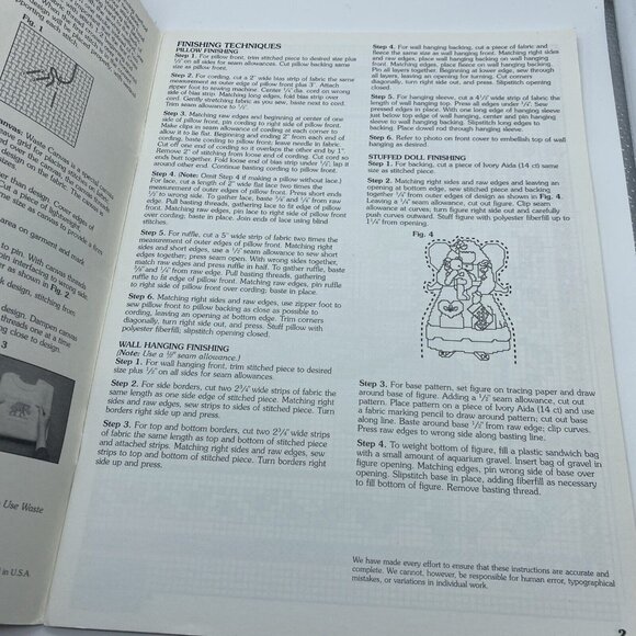 Angels Galore Cross Stitch Pattern Book 38 Designs Leisure Arts 2960 Vintage - Picture 6 of 13